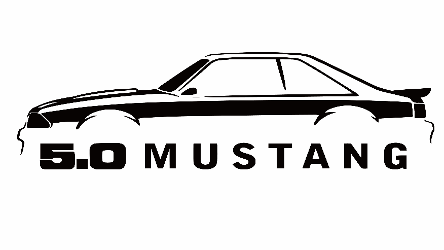 Foxbody Mustang Flag